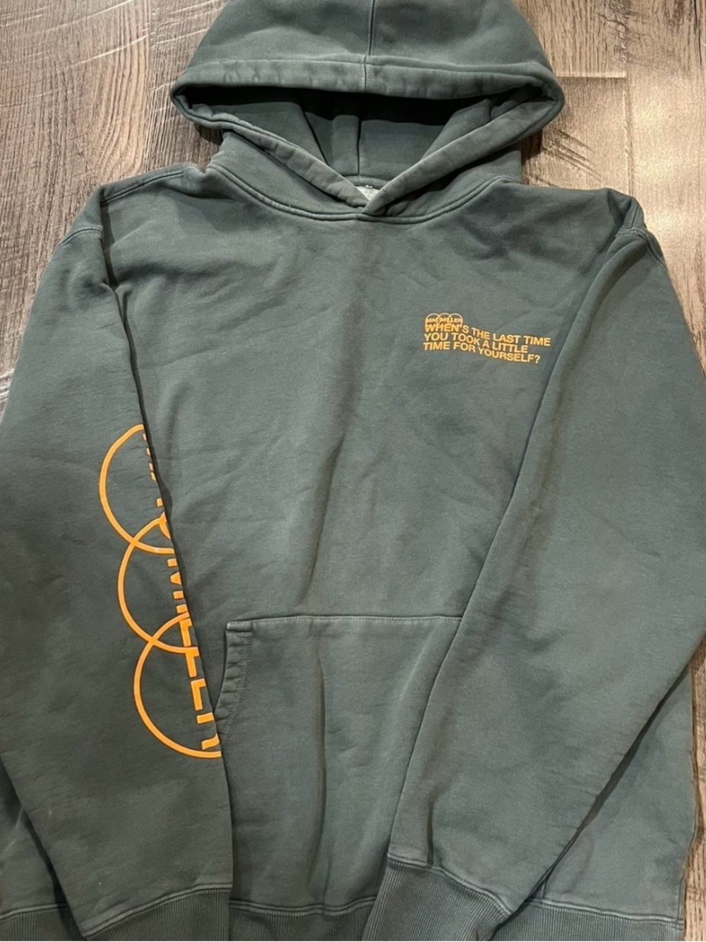 MAC MILLER XL Green Hoodie